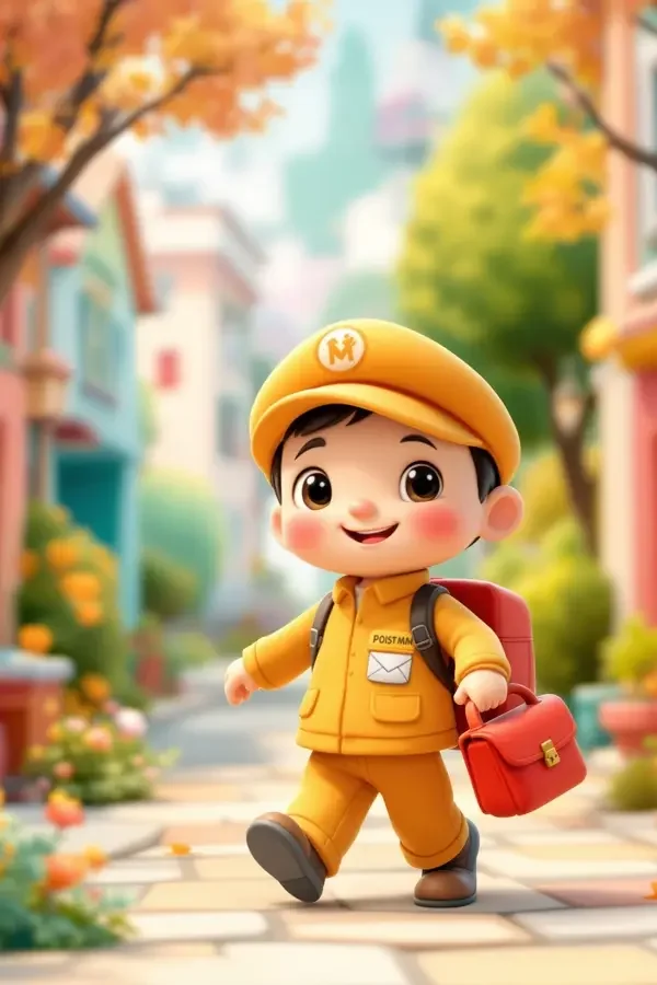 小小邮递员 动漫海报